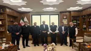 دیداررئیس پلیس راهور فراجا و مدیرعامل منطقه آزاد انزلی