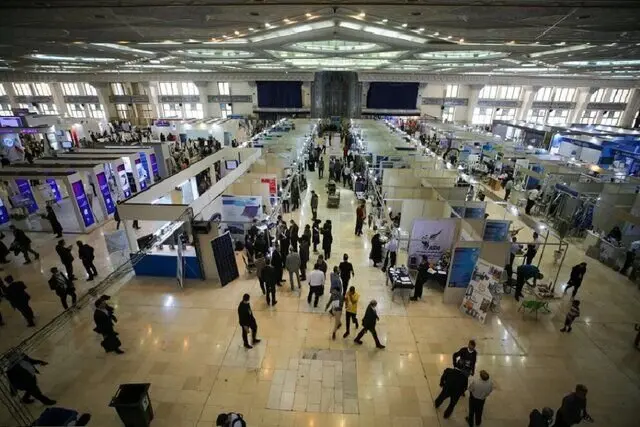  غرفه سازمان توسعه تجارت ایران در حاشیه نمایشگاه صنعت مالی