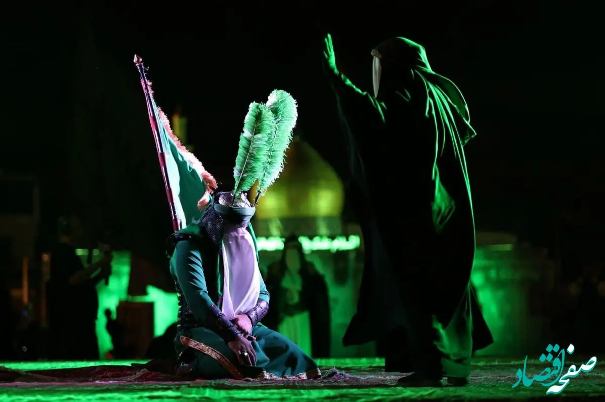 شکوه ارادت و دلدادگی در شب اربعین سرور و سالار شهیدان؛ مراسم نذر حسینی فولاد خوزستان برگزار شد