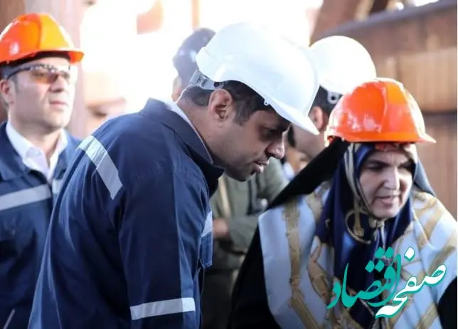 بازدید مشاور رئیس‌جمهور در امور همکاری‌های اقتصادی از شرکت صبا فولاد خلیج فارس