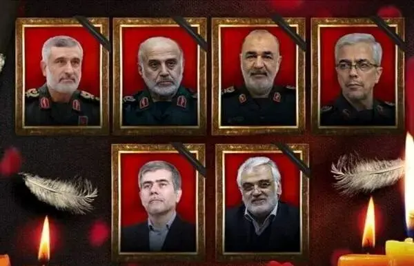 زمان و مکان مراسم تشییع فرماندهان شهید نیروهای مسلح اعلام شد + ساعت و روز تشییع