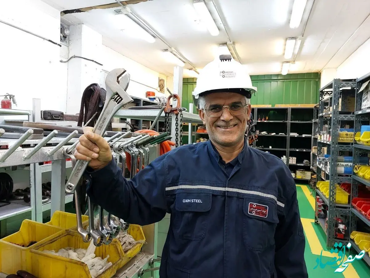 تصاویری پرغرور از تلاشگران فولاد اکسین خوزستان