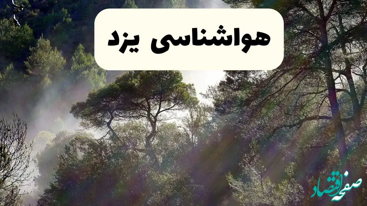 جدیدترین پیش بینی وضعیت آب و هوا یزد فردا شنبه ۲۰ اردیبهشت ۱۴۰۴ | هواشناسی یزد در ۲۴ ساعت آینده