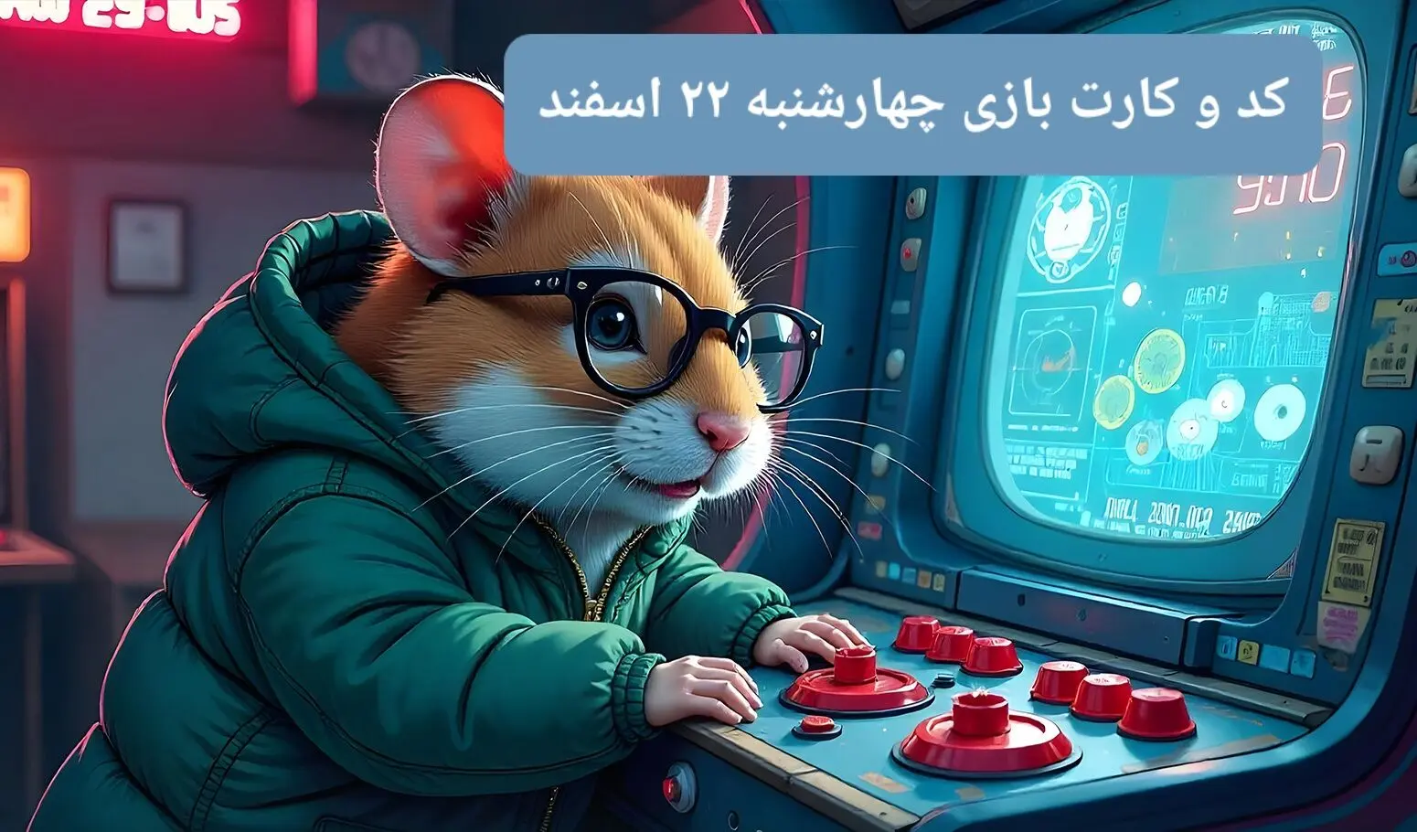 کد مورس و کارت‌ بازی همستر فصل جدید چهارشنبه ۲۲ اسفند ۱۴۰۳