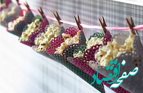 تزئین پفیلا شب یلدا تک نفره برای مدرسه و در ظرف برای دورهمی + آموزش درست کردن پفیلا