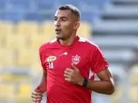 گل دوم پرسپولیس توسط نبیل باهویی / استقلال خوزستان ۲ - پرسپولیس ۲ 