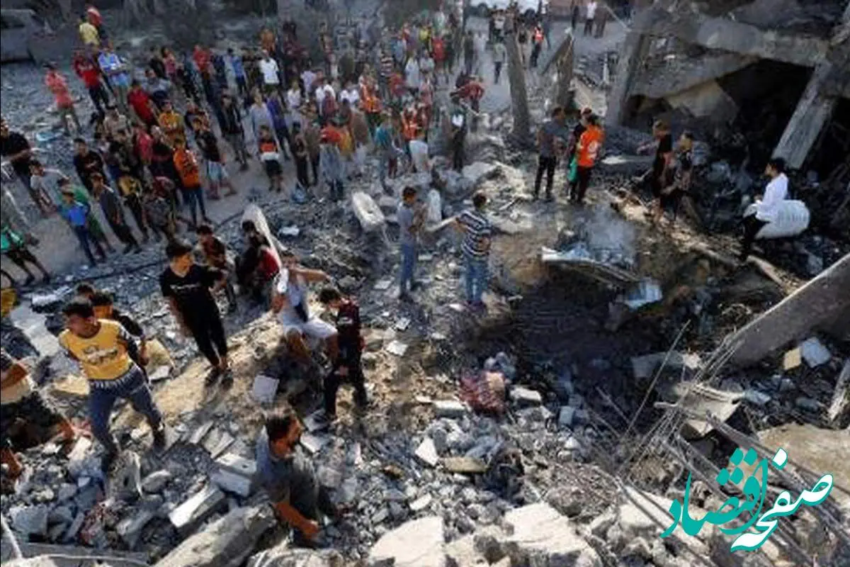 آنچه در غزه صورت گرفته " ورای تصورات " است /
همه جا پر از قطعات بدن است !