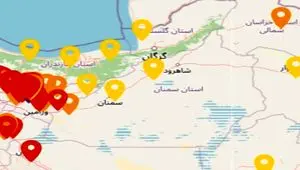 شاخص آلودگی هوای سمنان امروز چهارشنبه ۳ دی ۱۴۰۴