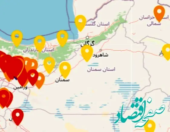 شاخص آلودگی هوای سمنان امروز چهارشنبه ۳ دی ۱۴۰۴
