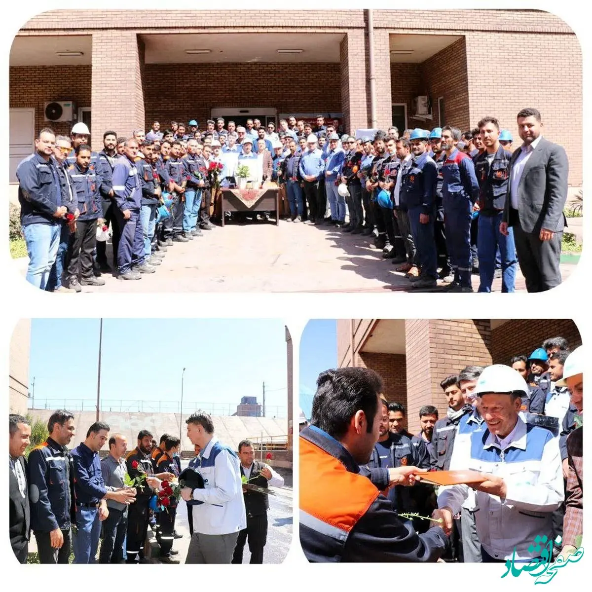 دیدار و تقدیر در روز کارگر 

