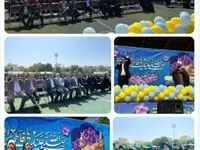 جشن بزرگ ماه دختران ری ویژه ۲هزار نفر از دانش آموزان منطقه ۲۰ برگزار شد