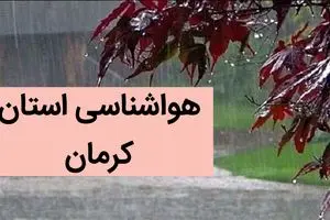 پیش بینی وضعیت آب و هوا کرمان فردا سه شنبه سیزدهم آذر ماه ۱۴۰۳ | هواشناسی کرمان ۲۴ ساعت آینده 