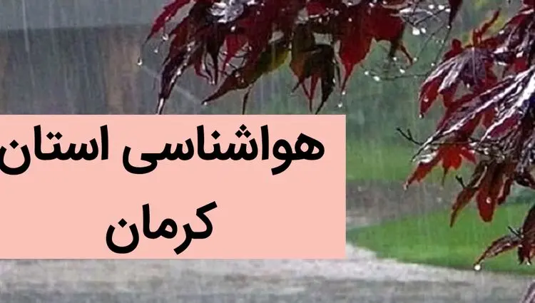 پیش بینی وضعیت آب و هوا کرمان فردا شنبه ۳ آذر ماه ۱۴۰۳ + هواشناسی کرمان فردا ۳ آذر ۱۴۰۳
