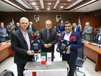در مسیر توسعه؛تفاهم نامه همکاری فی ما بین دانشگاه آزاد اسلامی و شرکت فولاد اکسین خوزستان
