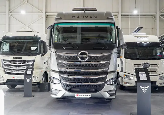 گروه بهمن به نمایشگاه خودروهای لجستیک تهران می‌رود