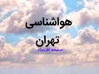 وضعیت آب و هوای تهران ساعتی فردا شنبه ۱۳ بهمن ماه ۱۴۰۳ | هواشناسی تهران طی ۲۴ ساعت آینده | تهرانی ها بخوانند