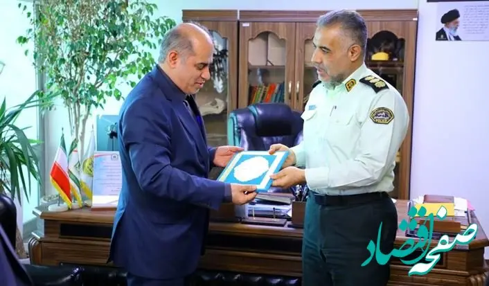 دیدار سرپرست و اعضای هیئت مدیره بانک دی با رئیس پلیس امنیت اقتصادی تهران بزرگ