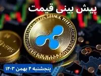 پیش بینی قیمت ریپل | قیمت لحظه‌ای ریپل امروز چهارشنبه ۳ بهمن ماه ۱۴۰۳