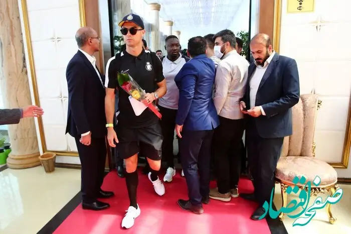 لحظه به لحظه با رونالدو در تهران + فیلم