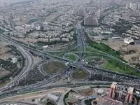بدون ترافیک در اتوبان همت رانندگی کنید