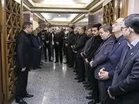 برگزاری مجلس ترحیم زنده یاد دولت آبادی با حضور خیل عظیم اقشار مختلف