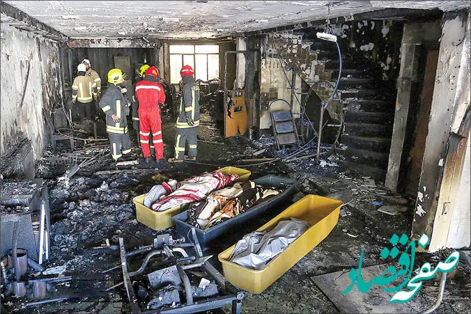 آتش‌سوزی هولناک در مشهد؛ زبانه‌های مرگ ۶ نفر را مصدوم کرد