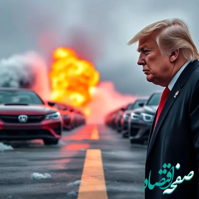 تعرفه‌های جدید ترامپ قیمت خودرو را منفجر کرد | سونامی قیمتی در راه است