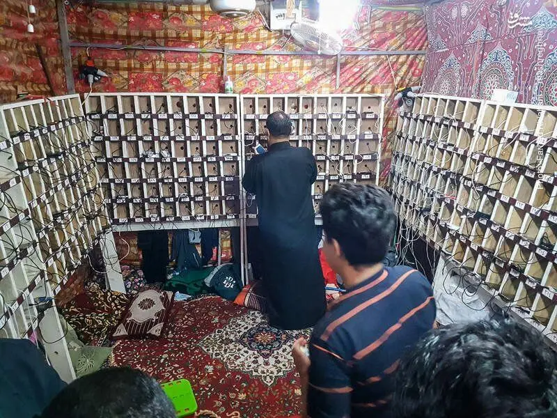 یک موکب عجیب برای خدمت به زائران کربلا+ عکس