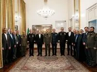 دیدار فرماندهان ارشد ارتش با عراقچی همزمان با سالگرد پیروزی انقلاب