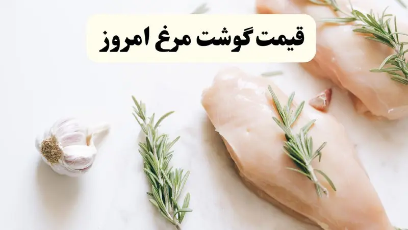 قیمت مرغ امروز پنجشنبه ۱۴ فروردین ۱۴۰۴ | قیمت سینه مرغ چند؟ + جدول کامل انواع گوشت مرغ