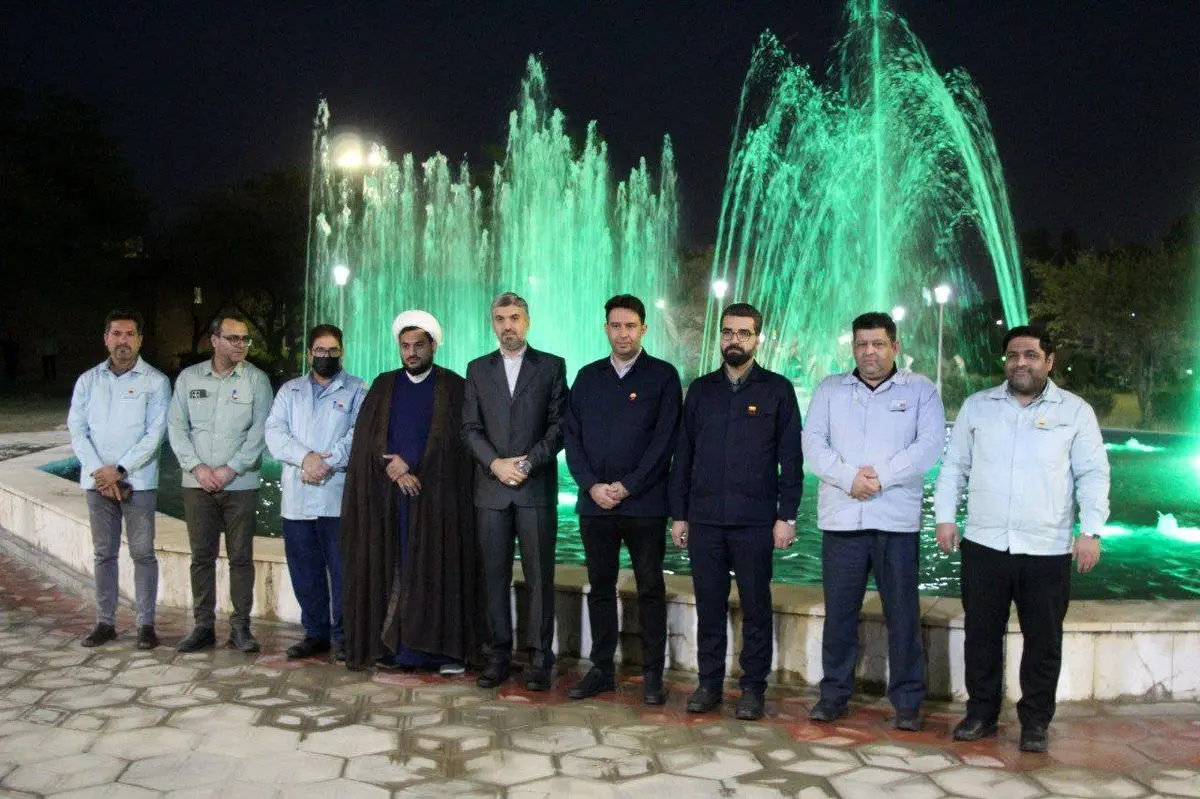 با حضور معاون منابع انسانی و امور اجتماعی؛ پروژه احداث بوستان کارگر شرکت فولاد خوزستان افتتاح شد