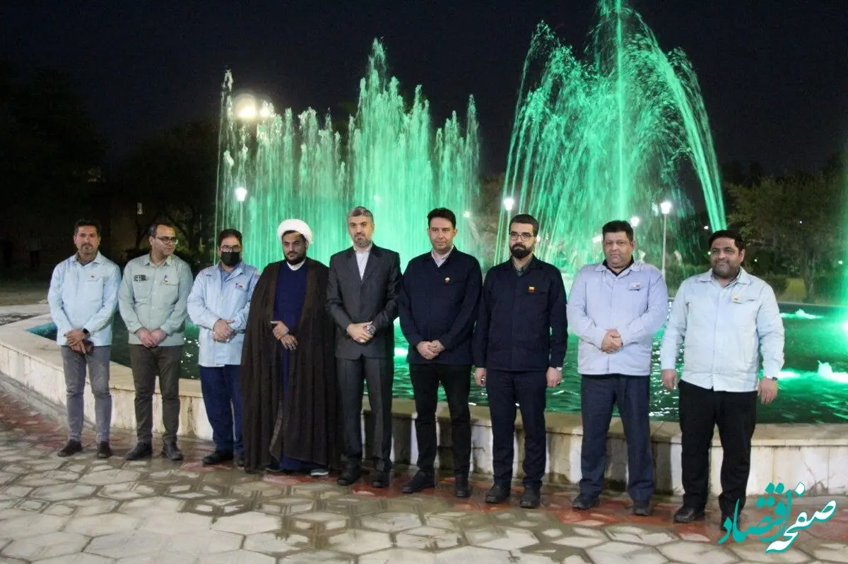 با حضور معاون منابع انسانی و امور اجتماعی؛ پروژه احداث بوستان کارگر شرکت فولاد خوزستان افتتاح شد