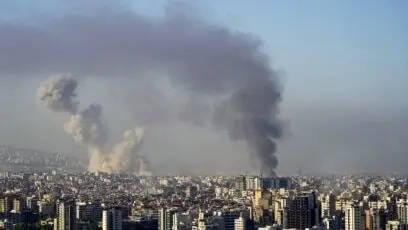 گزارش زندۀ شبکۀ خبر از یکی از مناطق تهران که به آن حمله شد