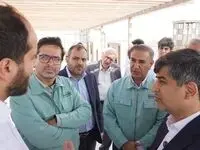 بازدید مدیرعامل گروه فولاد مبارکه از اسکله هیمکو