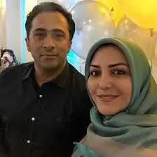 همسر معروف المیرا شریفی مقدم و مجری ورزشی شبکه خبر در بیمارستان + عکس