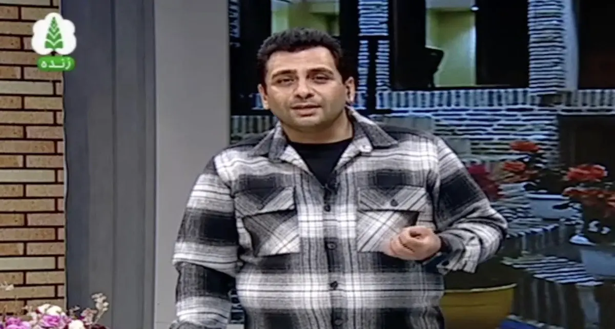 فیلم بیهوش شدن مجری شبکه گلستان در برنامه زنده