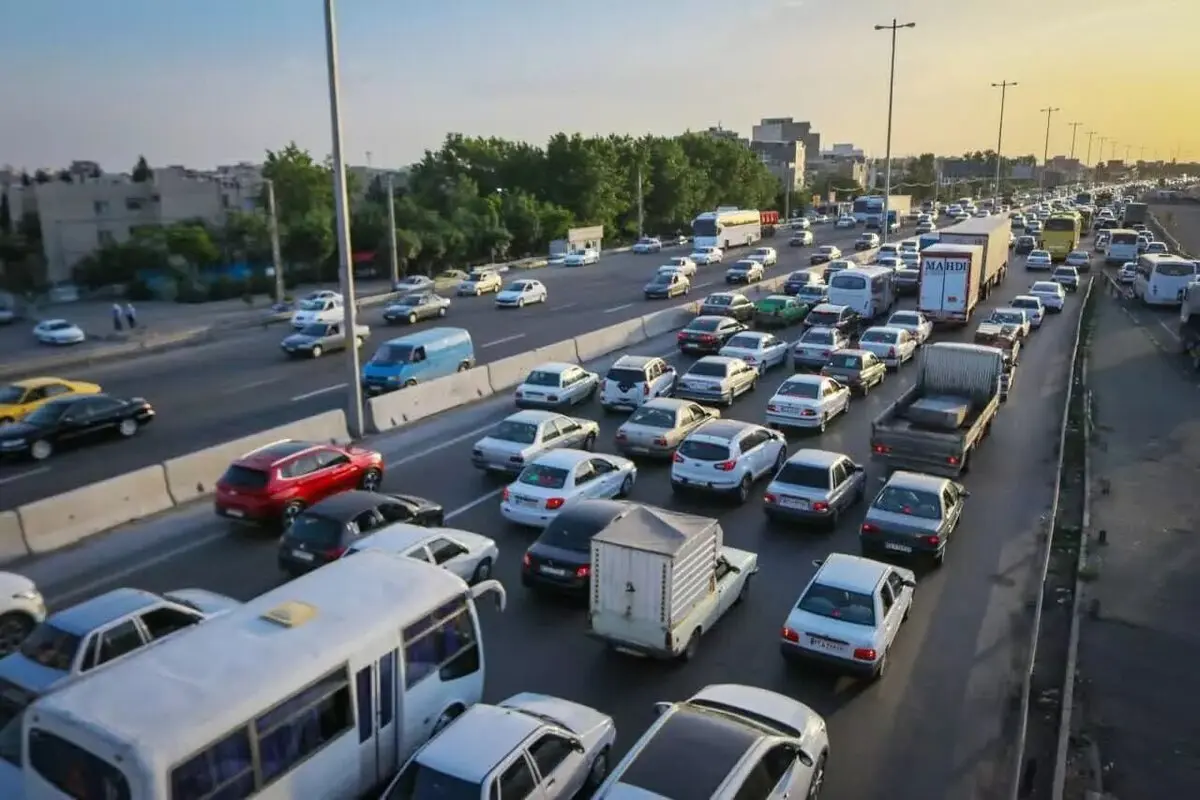 وضعیت ترافیکی آزادراه تهران - کرج - قزوین امروز شنبه ۱۰ مرداد ۱۴۰۵
