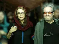 اولین تصویر از سنگ قبر داریوش مهرجویی و همسرش