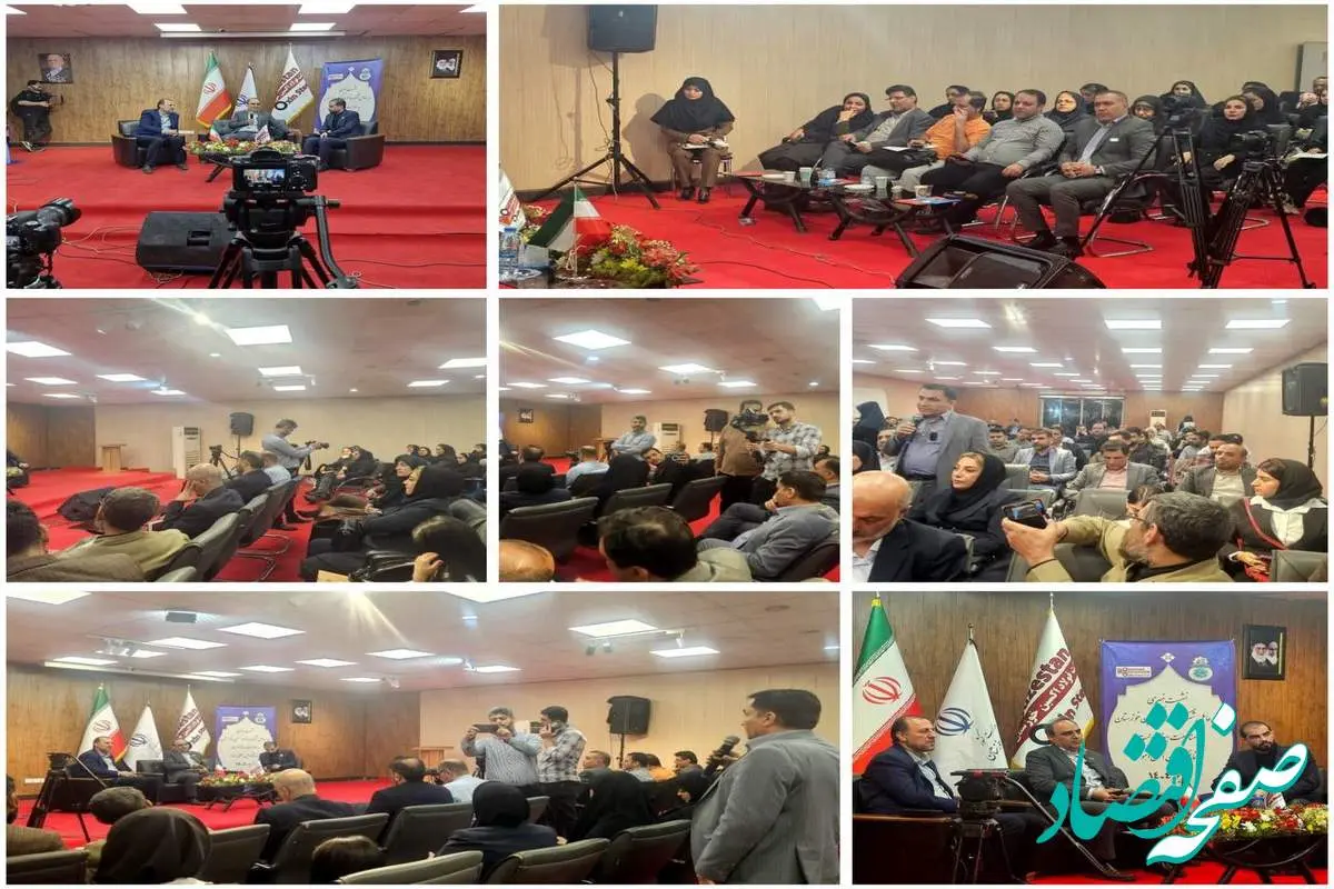 استقبال چشمگیر خبرنگاران و نمایندگان خبرگزاریها از نشست مدیرعامل فولاد اکسین خوزستان