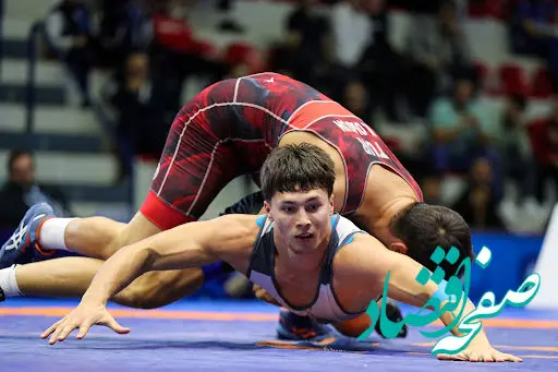 کشتی‌گیران ایرانی آماده نبرد در پیکارهای جهانی