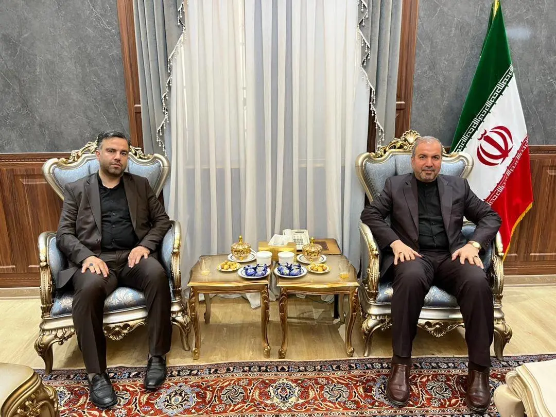 دیدار مدیرعامل بیمه میهن با سفیر ایران در عراق