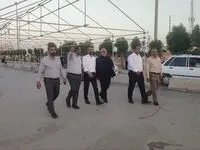 نظارت بر گذرگاه مرزی شلمچه توسط مدیرعامل سازمان منطقه آزاد اروند