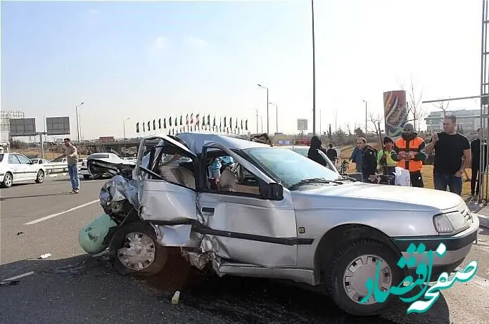 تصادف ۵۰ دستگاه خودرو در آزادراه کرج _ قزوین 