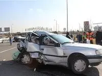 تصادف ۵۰ دستگاه خودرو در آزادراه کرج _ قزوین 