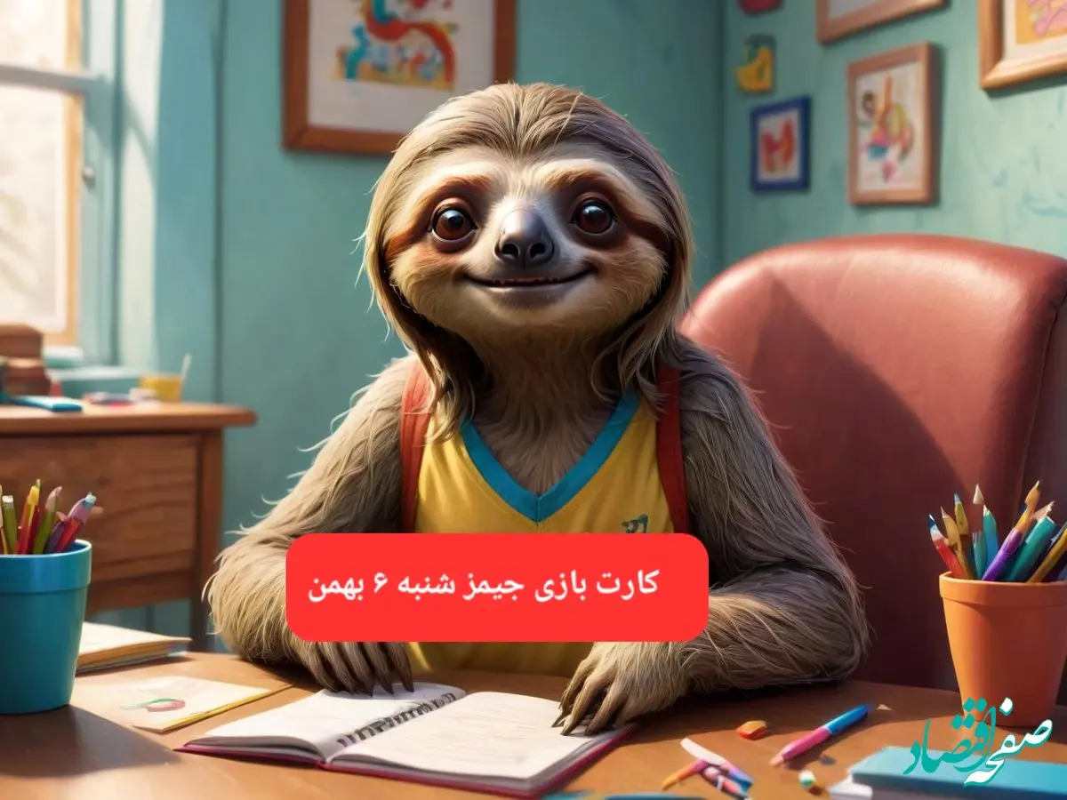 کارت بازی جیمز امروز شنبه ۶ بهمن ۱۴۰۳