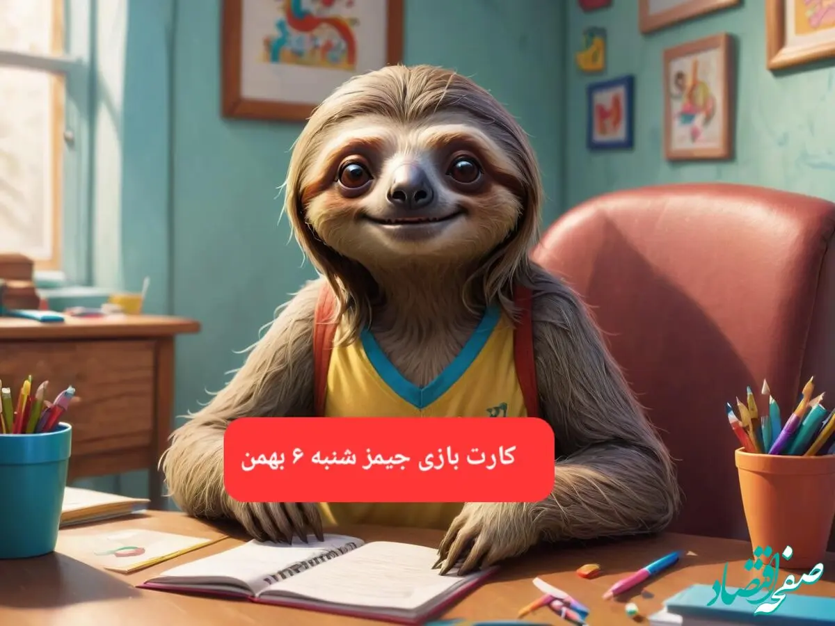 کارت بازی جیمز امروز شنبه ۶ بهمن ۱۴۰۳