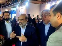 دکتر عسکری مدیرعامل هلدینگ خلیج فارس از نمایشگاه اوراسیا و غرفه پتروشیمی ایلام بازدید کرد