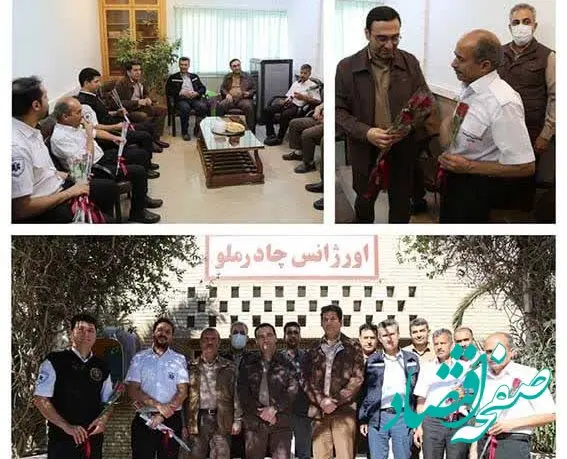 تجلیل از کادر درمان و پرستاران مرکز اورژانس مجتمع معدنی چادرملو