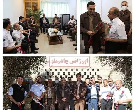 تجلیل از کادر درمان و پرستاران مرکز اورژانس مجتمع معدنی چادرملو