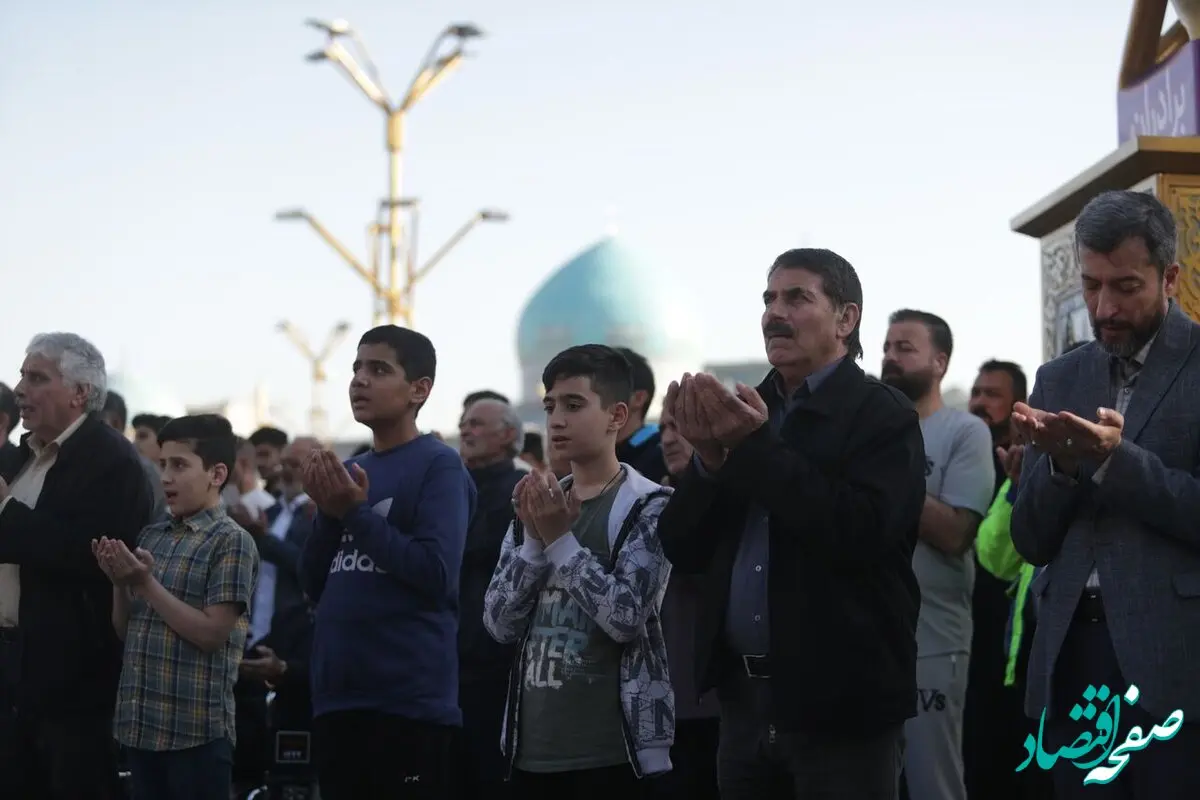 برنامه‌ های نماز عید سعید فطر در حرم امام رضا 